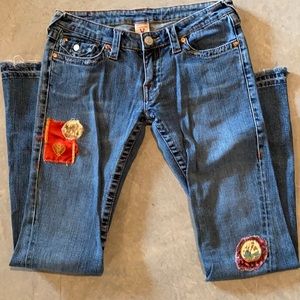 True Religion Jeans with Patches
